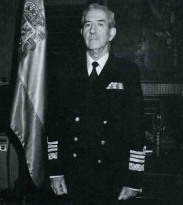 El Almirante Nardiz, padre del Plan Alta Mar.