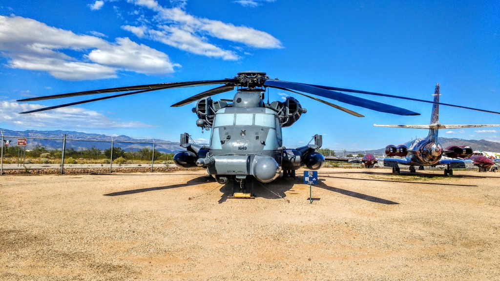 Un MH-53, veterano de operaciones de COMBAT SAR en la primera guerra del Golfo (Operación Tormenta del Desierto). 